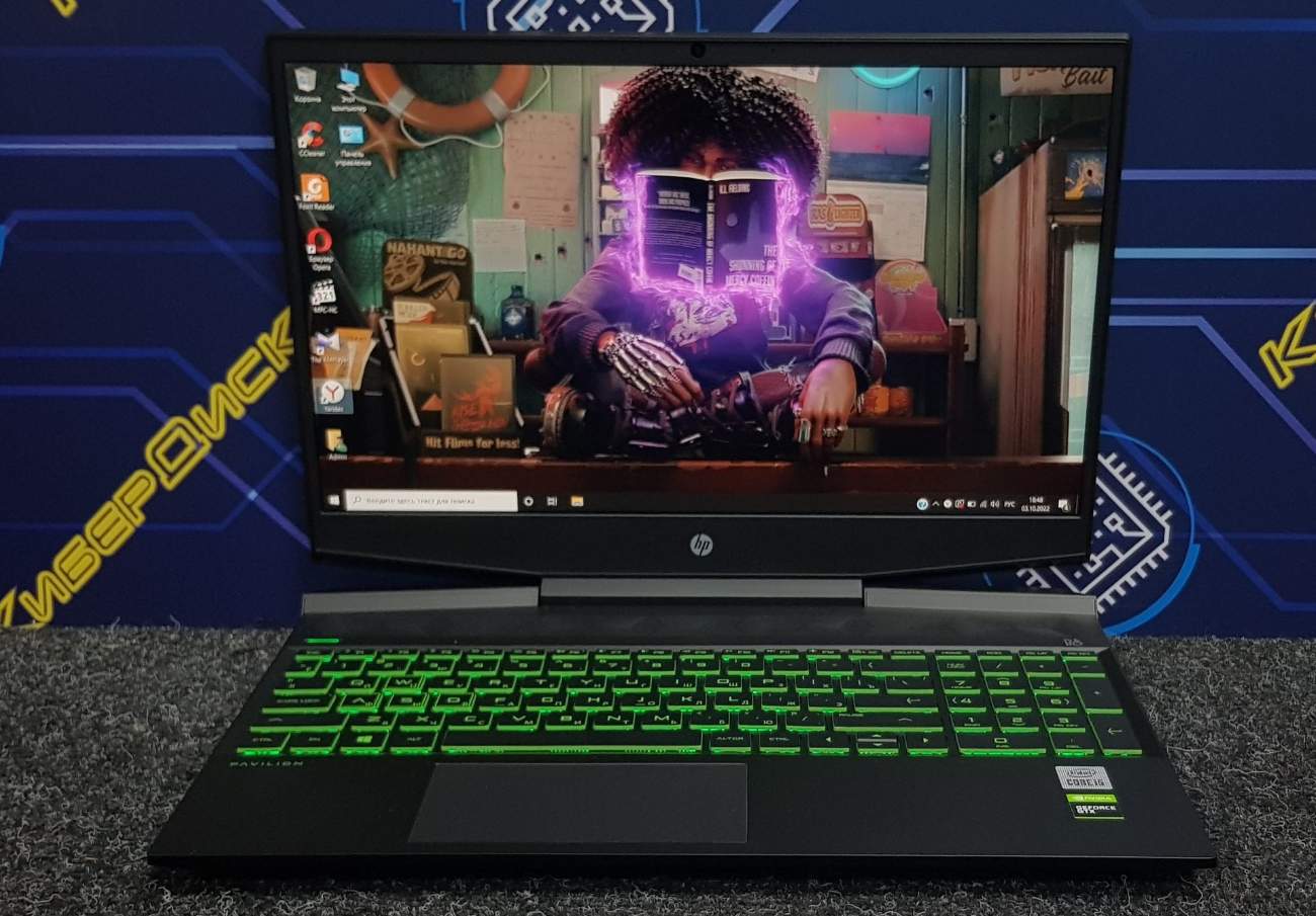 HP Pavilion Gaming 15-dk1074ur купить бу с рук